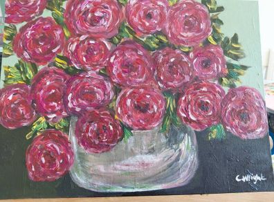 acrylic painting by me
