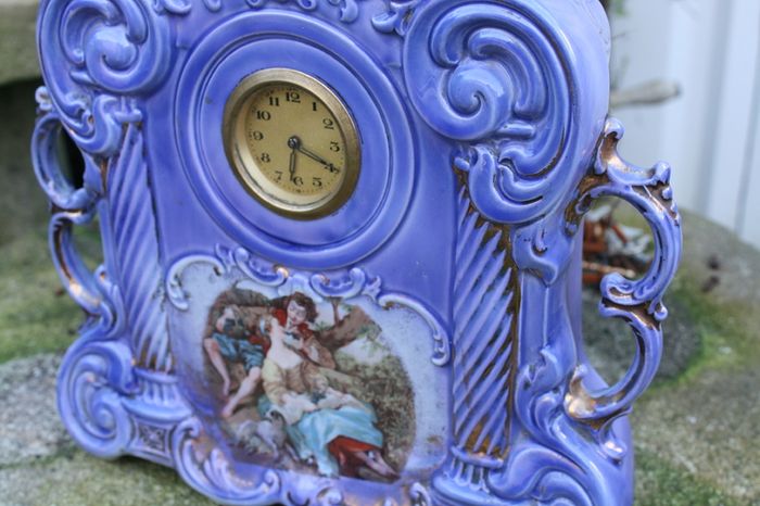 Vintage Ceramic Clock Stamped