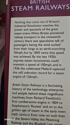 British Steam Railways. A History Of Steam Locomotives by David Ross.
