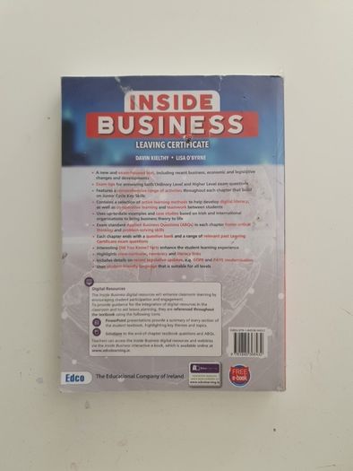 Inside Business leaving certificate