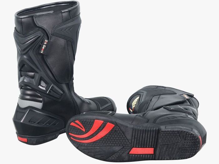 Premium Genuine Leather Motorcycle Riding Boots Motorbike Racing & Touring Boots