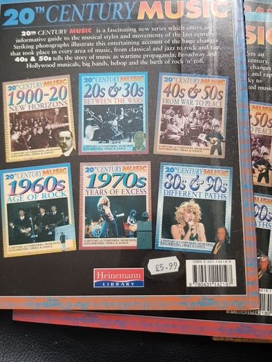 20th Century music books
