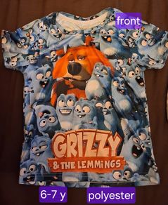 Grizzy and lemmings t-shirt