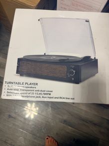 Turntable Record Player