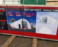 40ftx80ft Heavy Duty Machinery Shelter Livestock