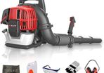 Backpack Leaf Blower - Powerful 65cc  Petrol  2 Stroke Engine - Extra Padded Back Support Straps - Ex Demo & Graded Models Available