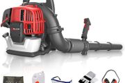 Backpack Leaf Blower - Powerful 65cc  Petrol  2 Stroke Engine - Extra Padded Back Support Straps - Ex Demo &amp; Graded Models Available