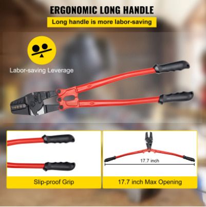 BRAND NEW 24inch Wire Rope Swager Crimper Tool