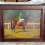 Vintage Shergar & Arkle Hardboard Pictures Image 2