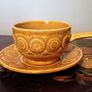 Pair of Vintage TAMS England Soup Bowl and Saucer. Image 3