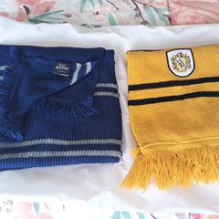 Two Harry potter scarves