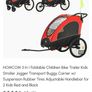 Homcom 3 in 1 bike trailer Image 4