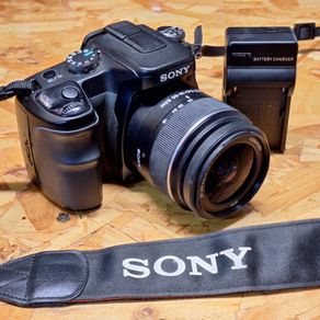 Sony Alpha 100 DSLR-A100 Digital SLR Camera with DT 18-55mm f/3.5-5.6 SAM Lens Kit - 31523