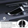 Free Tracked Postage! For Rage Rover Evoque 2016 2017 Car Plactic Black Door Storage Box Glove Container Holder Tray. Image 6