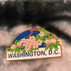 Washington D.C. Cherry Blossom Souvenir Pin