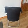 Black Office Chair with Armrests Image 2