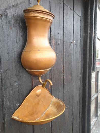 Vintage Copper Decorative Wall Fountain