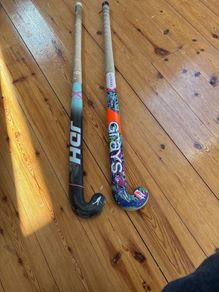 hockey sticks
