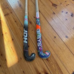 hockey sticks