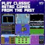 Mini Arcade Machine, 240 Built-In 8-Bit Games, 2.5 Full Colour Screen, 8-Way Joystick, Handheld Retro Games Console Image 3