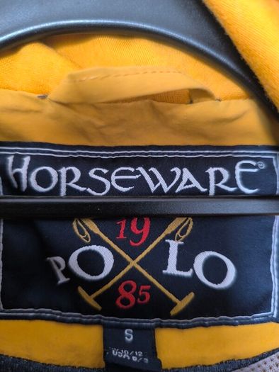 Horseware Polo jacket mustard yellow size S