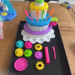 play doh sweet mountain cake set