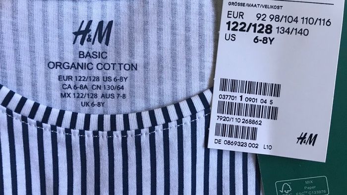 H&M Jersey Top, Size 6-8 Years