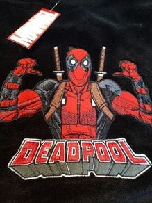 holloween new deadpool top tag attached