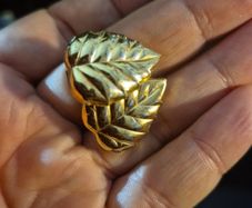 Vintage Leaf Earrings