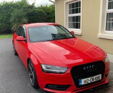 Red Audi A4 2.0 Ultra