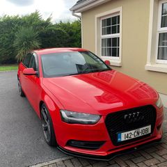 Red Audi A4 2.0 Ultra