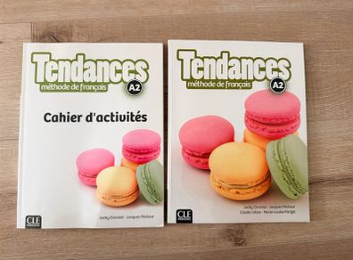 Tendances A2 - French learning textbook + workbook