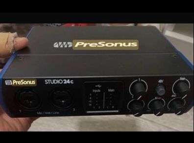 Home audio recording (Presonus Audio)