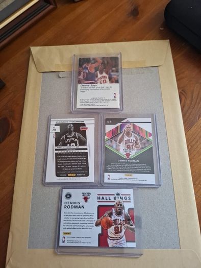 4 Nba Dennis  Rodman Cards