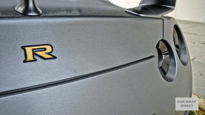 Brushed Aluminium Vinyl 152 x 30cm Roll - 6 colours available - Bubble Free Car Wrap
