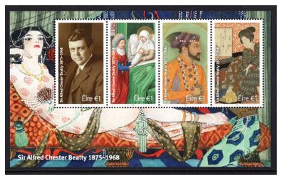 2018 Ireland Sir Alfred Chester Beatty Commemorative Stamps Miniature Sheet Mint Never Hinged (MNH)