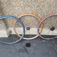 bike wheels  x 3