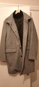 Men Next Coat Grey