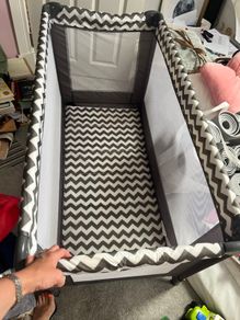 Large Travel Cot 120cm by 60cm