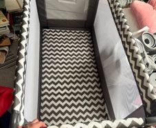 Large Travel Cot 120cm by 60cm