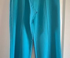 Women's Turquoise / Aqua Trousers Size 14
