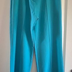 Women's Turquoise / Aqua Trousers Size 14