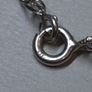 9ct White Gold Figaro Chain Necklace 45cm | Hallmarked 375 Image 4