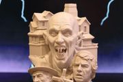 3D Printed Stephen King's Horror Movie Salem's Lot Diarama (1975)