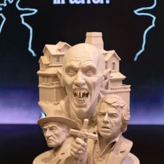 3D Printed Stephen King's Horror Movie Salem's Lot Diarama (1975)