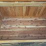 American oak chest with oakleaf carving Image 5