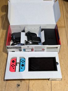 Nintendo Switch With Box