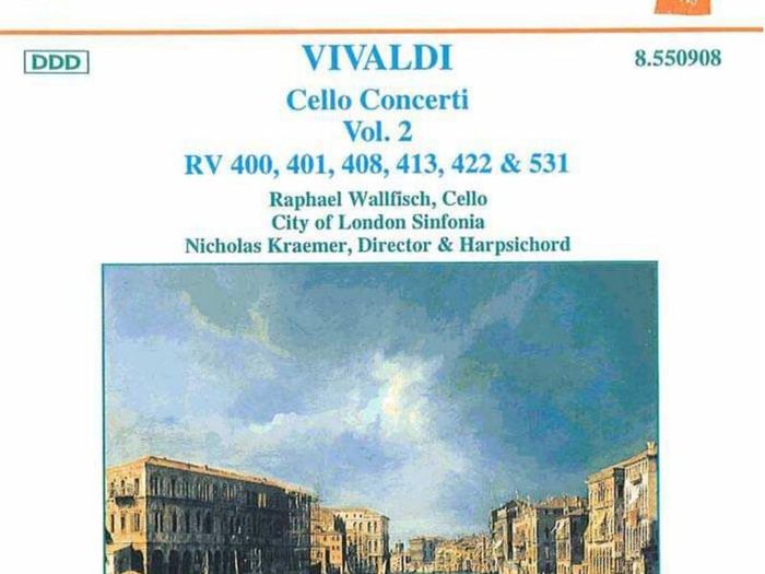 Vivaldo. Cello Concertos. Vol. 2. CD. Free Postage!