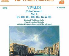 Vivaldo. Cello Concertos. Vol. 2. CD. Free Postage!