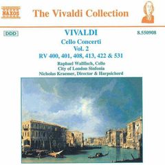 Vivaldo. Cello Concertos. Vol. 2. CD. Free Postage!